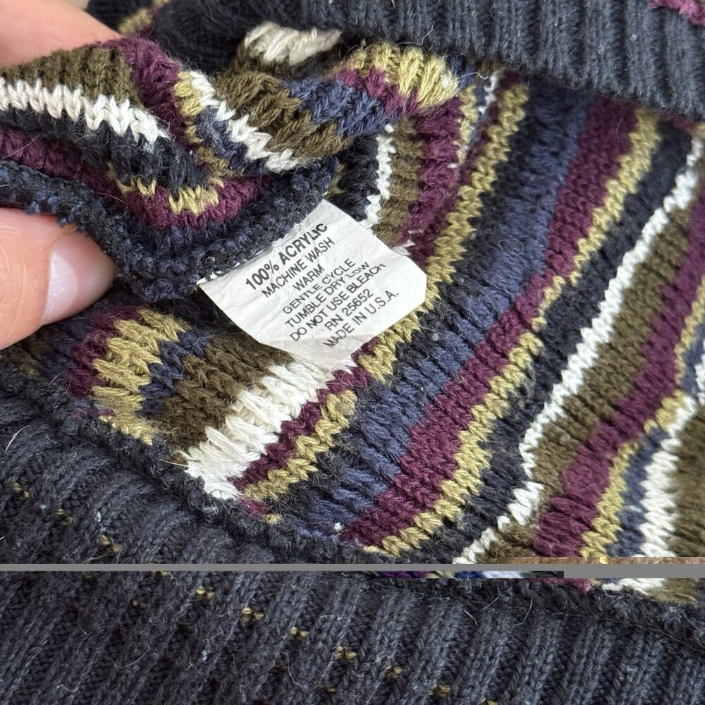 Vintage Protege Knit Sweater Coogie Style - Picture 5 of 7